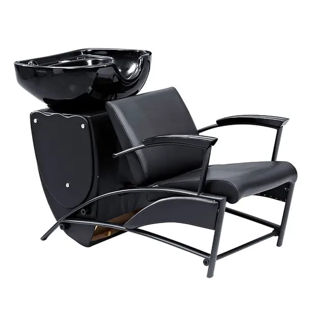 Professional Salon Shampoo Chair Unit with Deep Ceramic Sink Basin - Professional Salon Equipment at Beauty Republic Equipment Store